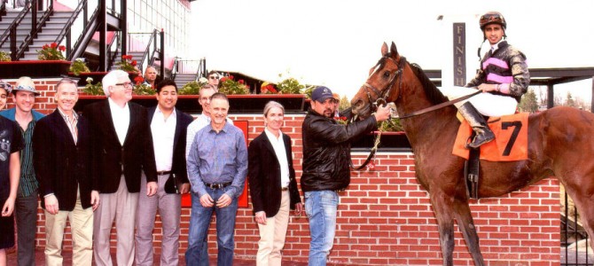 Kid Cruz runs 1st Place @ Pimlico On 4/19/14