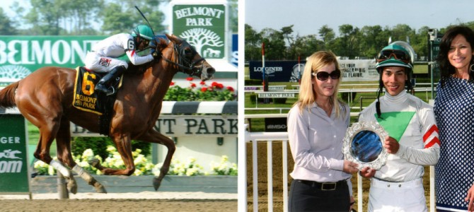 Sheriffa runs 1st Place in the Critical Eye @ Belmont On 5/25/2015